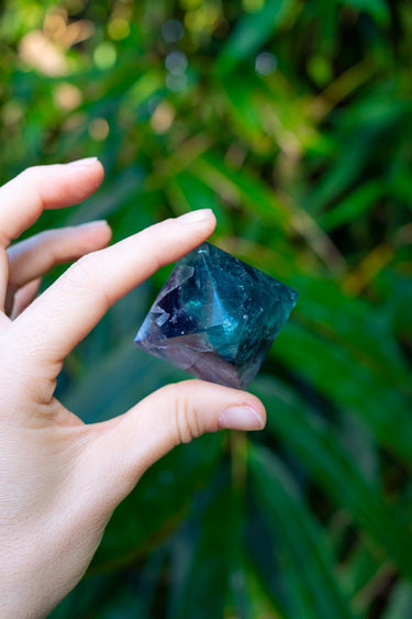 Fluorite Octahedron